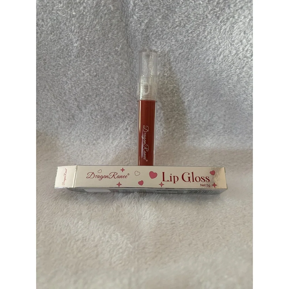 Dragon Ranee Attractive Colorful Lip Gloss 5g Oolong Milk Tea New in Box